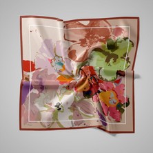 Piramit Naturel Eşarp | Çerçeve