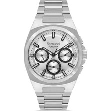 Ferrucci Gümüş Çelik Kordon Erkek Kol Saati L03617M.02