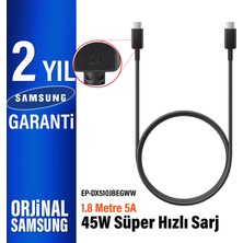 Samsung Type-C Şarj Kablosu 25W - 45W Süper Hızlı Şarj - 100W Hızlı Şarj Orjinal Samsung Türkiye Garantili