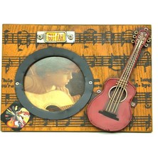 Stumbanng Dekoratif Metal Çerçeve Gitar Dekorlu Vintage Ev Ofis Hediyelik