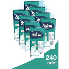 Önlem Yetişkin Emici Külot Bezi Büyük Boy ( x Large ) 30 Lu x 8 Adet