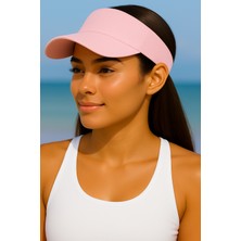 Verahed Arkası Ayarlanabilir Cırtlı Uzatmalı Üstü Açık Vizör Şapka Tenis Şapkası