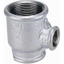 Atusa 1 1/2-1-1 1/4 Galvaniz Inegal Te