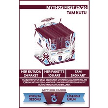 Mythos Cards Trabzonspor 2025-26 Mythos First - Tam Kutu