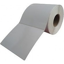 Özsaraç Etiket 80X100  Barkod Etiketi  Eko  Termal  500 Sarım 50 Rulo 25.000 Adet