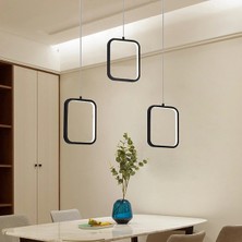 Avize Pazarı Symbol Sarkıt LED Avize 3X(20*20CM)