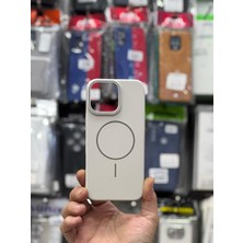 Elixem İphone 16 Pro Uyumlu Gri Any Mat Şık Tasarım İnce Kılıf