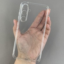 Elixem Samsung A35 Uyumlu Şeffaf Silikon TPU Kamera Korumalı Kılıf