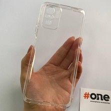 Elixem Xiaomi Note 10S Note 10 Uyumlu Şeffaf Silikon TPU Kamera Korumalı Kılıf