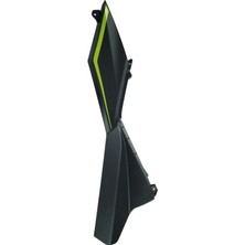 Qj ATR125 Ön Basamak Üst Plastik Yeşil/siyah  Sağ