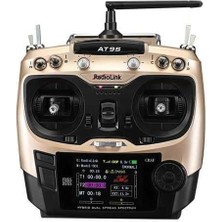 China Radiolink AT9S Pro 2.4g 12 Kanal Dsss Fhss Kumanda ve 9 Kanal R9DS Alıcı