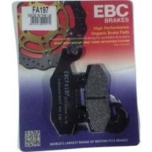 Ebc Organik Ön Disk Balata Kulaksız Mondıal X-Treme Max 200İ