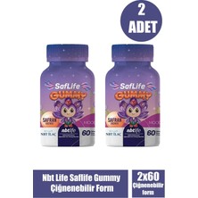 Asfstore Nbt Life Saflife Gummy 60 Çiğnenebilir Form 2 Adet