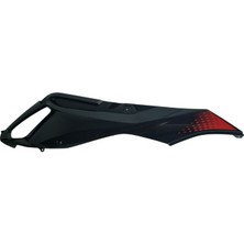Qj SRK125R Sele Altı Yan Grenajı Siyah/kırmızı Sağ