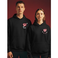 Etoile Studio Hearthhead –  Aile Çift Sevgili Kombini Sweatshirt Unisex 3 Iplik Kapşonlu