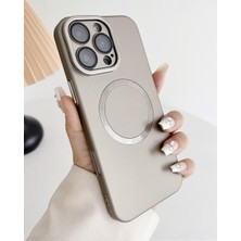 Kılıf House Iphone Uyumlu Lens Koruyuculu Standlı Plasma Magsafe Destekli Kılıf