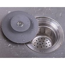 Raakmadezanmir 1 (Adet) Ufo Lavabo Evye Tıkacı, Tıpa Süzgeç Bas Aç Pratik Bas Kapa Aç Pratik