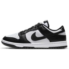 Nike Dunk Low Retro Panda Leather Mens Sneaker Hakiki Deri Günlük Spor Ayakkabı Siyah Beyaz