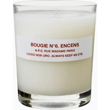 A.p.c Şeffaf Cam Kaplı 150G Mum 50 Saat Kullanım