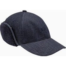 A.p.c Tommie Baseball Cap Yün ve Denim Unisex Şapka