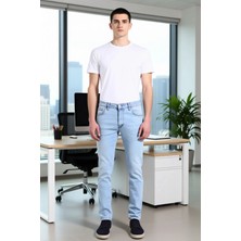 FRM Erkek Açık Regular Fit Denim Pantolon Fonksiyonel Dayanıklı Kaliteli Konforlu Estetik Spor