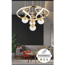 Drone Ledli Lüx Avize 4 Lü