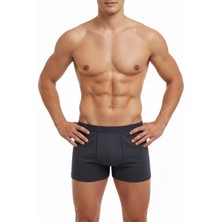 İki Yıldız Erkek Likralı Boxer Düz Renk BGL-ST05007