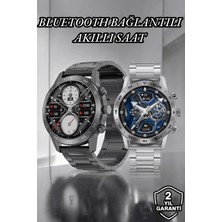 Ceylan Adam Suya Dayanıklı Dokunmatik Akıllı Saat Bluetooth 5.0, Sesli Asistan ve Sağlık Takibi