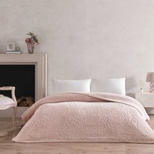 Taç Doressa Çift Kişilik Battaniye Pudra