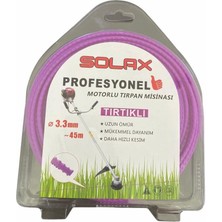 Solax Tırtıklı Tırpan Misinası 3,3 mm 45 Metre
