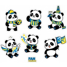 Bsb Panda Telefon Laptop Notebook Tablet Defter Matara Stiker Etiket ST2372