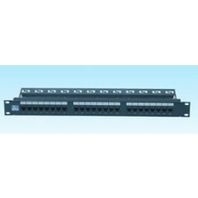 24 Port Cat6 Utp Patch Panel Dolu