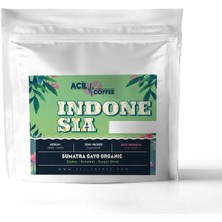 Acil Coffee Indonesia Sumatra Gayo Organic - Topraksı ve Çiçeksi Aromalı Filtre Kahve 250gr