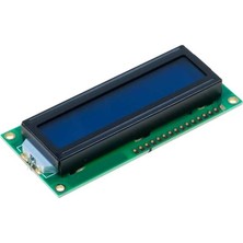 Robotistan 2X16 LCD Ekran, Mavi Üzerine Beyaz - TC1602