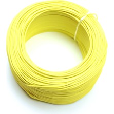 Robotistan 100 Metre Çok Damarlı Montaj Kablosu 24 Awg - Sarı