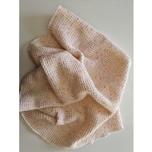 Hobi Kafe El Örgüsü 90CM*90CM Boyutlarında Bebek Battaniyesi