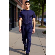 PayBuy Erkek Wideleg Dokuma Kumaş Pantolon Fonksiyonel Dayanıklı Kaliteli Konforlu Estetik Modern