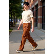 PayBuy Erkek Antrasit Pileli Baggy Fit Kumaş Pantolon Fonksiyonel Dayanıklı Kaliteli Konforlu Şık