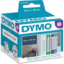 Dymo Lw Dar Klasör Etiketi 190X38MM 110 Etiket 99018