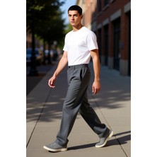 PayBuy Erkek Geniş Paça Kumaş Pantolon Günlük Kullanım Için Fonksiyonel Dayanıklı Kaliteli Modern