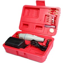 Robotistan Mini El Matkap Seti 12V DC 8W Güçle Ahşap ve Plastik İşlemleri İçin Uygun