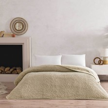 Taç Doressa Çift Kişilik Battaniye Camel