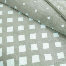 Taç Noa Tek Kişilik Battaniye Gri