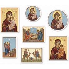 Bsb Meryem Ana Telefon Laptop Notebook Tablet Defter Matara Stiker Etiket ST2356