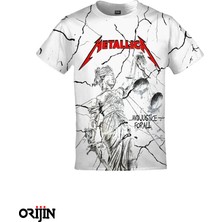 Orijin Tshirt Metallica And Justice For All - M
