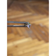 Rupen Kraft 316 L Cerrahi Çelik Dudak Kıkırdak Helix Tragus Piercingi çilek Detaylı Piercing