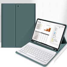 MobaxAksesuar Xiaomi Redmi Pad 2 11INÇ 2025 Kılıf Kablosuz Klavyeli Case Mobax Türkçe Klavye