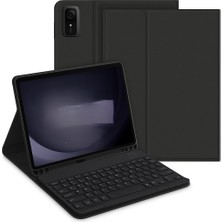 MobaxAksesuar Huawei Honor Pad X9 11.5 Inç / X8 Pro Kılıf Kablosuz Klavyeli Case Mobax Türkçe Klavye