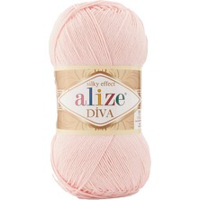 Alize Diva Merserize El Örgü Ipi Renk KODU:161