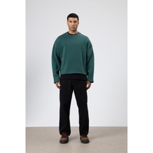 Vamos Boxy Fit Basic Sweatshirt Nefti